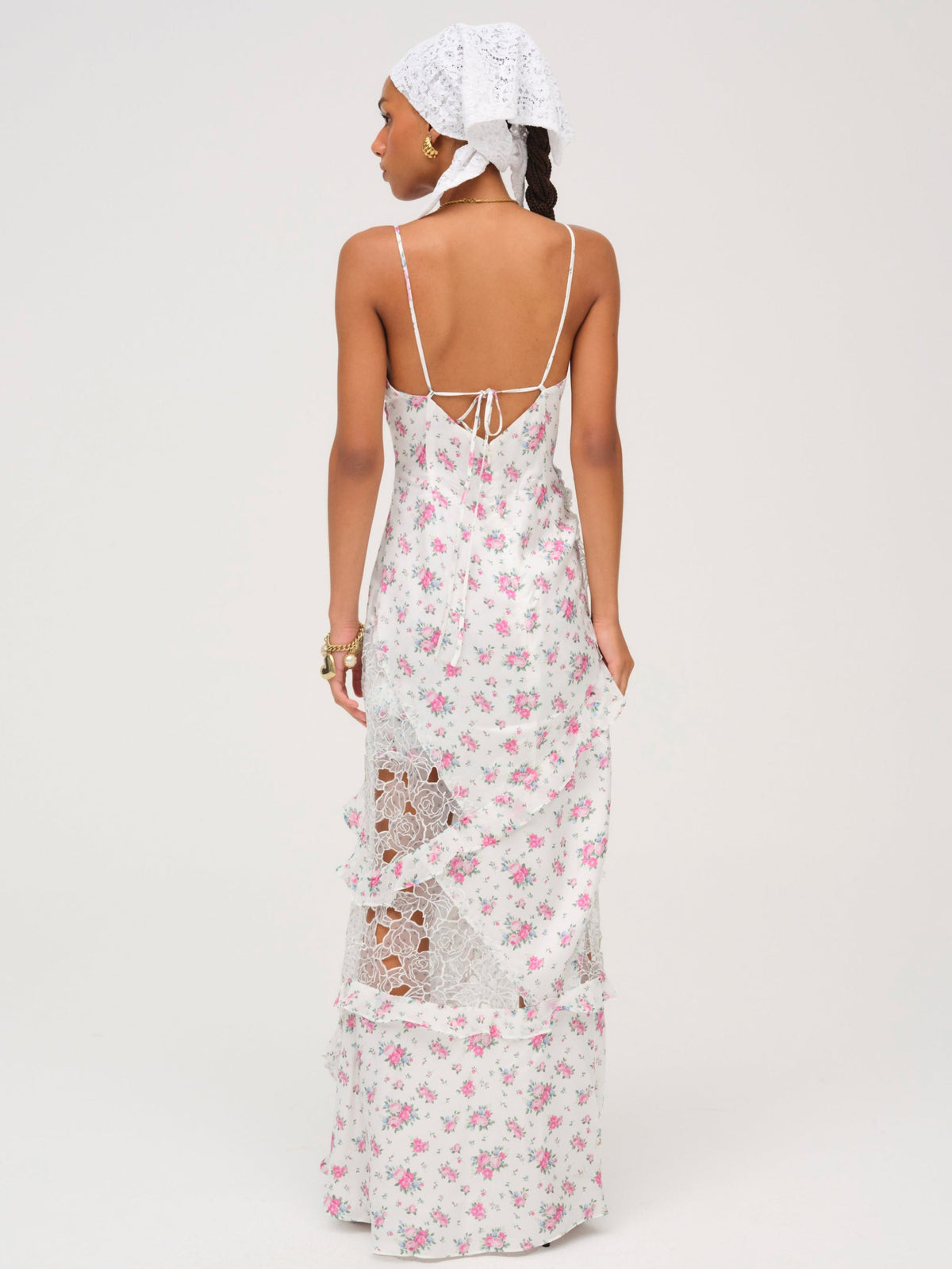 For Love & Lemons Josalyn Maxi Dress