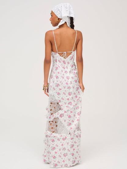 For Love & Lemons Josalyn Maxi Dress
