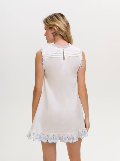 For Love & Lemons Poppy Poplin Mini Dress