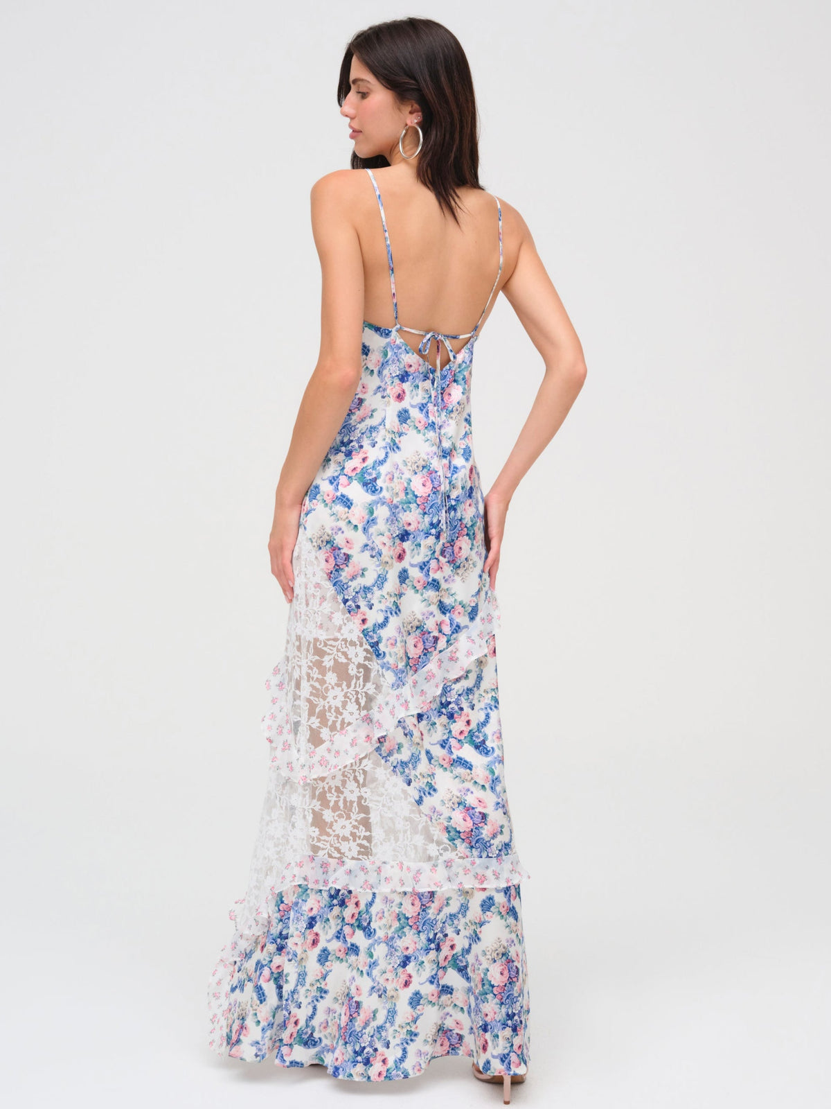 For Love & Lemons Josalyn Maxi Dress