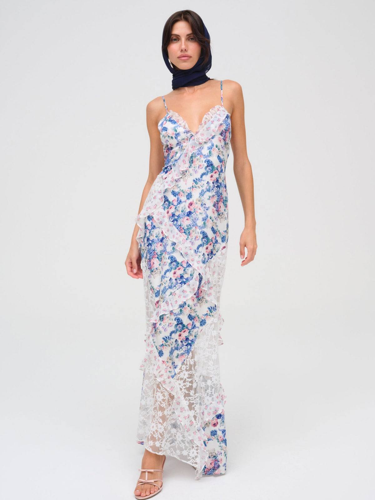 For Love & Lemons Josalyn Maxi Dress
