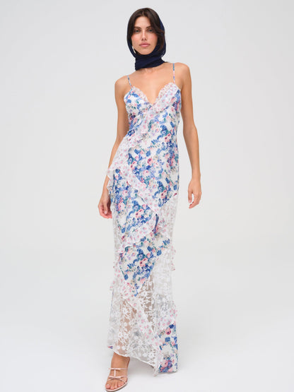 For Love & Lemons Josalyn Maxi Dress