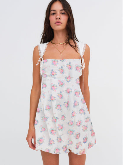For Love & Lemons Holland Mini Dress