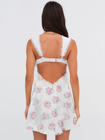 For Love & Lemons Holland Mini Dress
