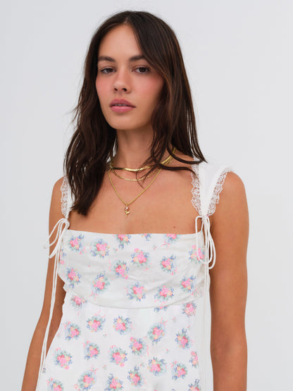 For Love & Lemons Holland Mini Dress