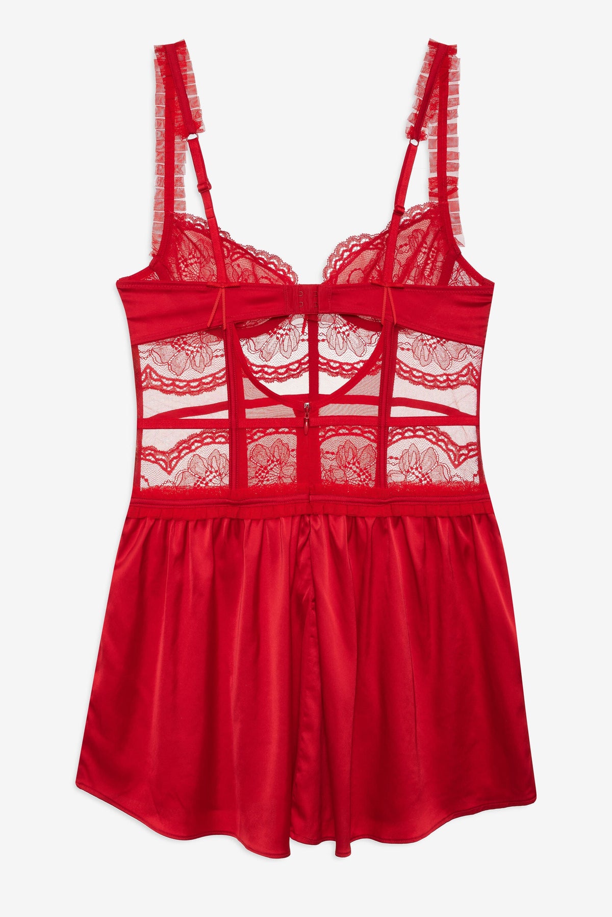 For Love & Lemons Fiona Lace Slip Dress