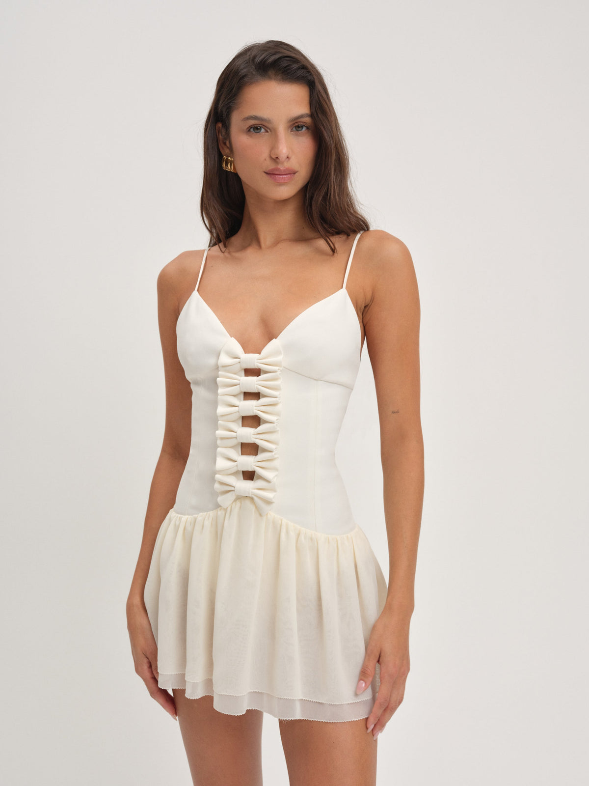 For Love & Lemons Josie Micro Mini Dress