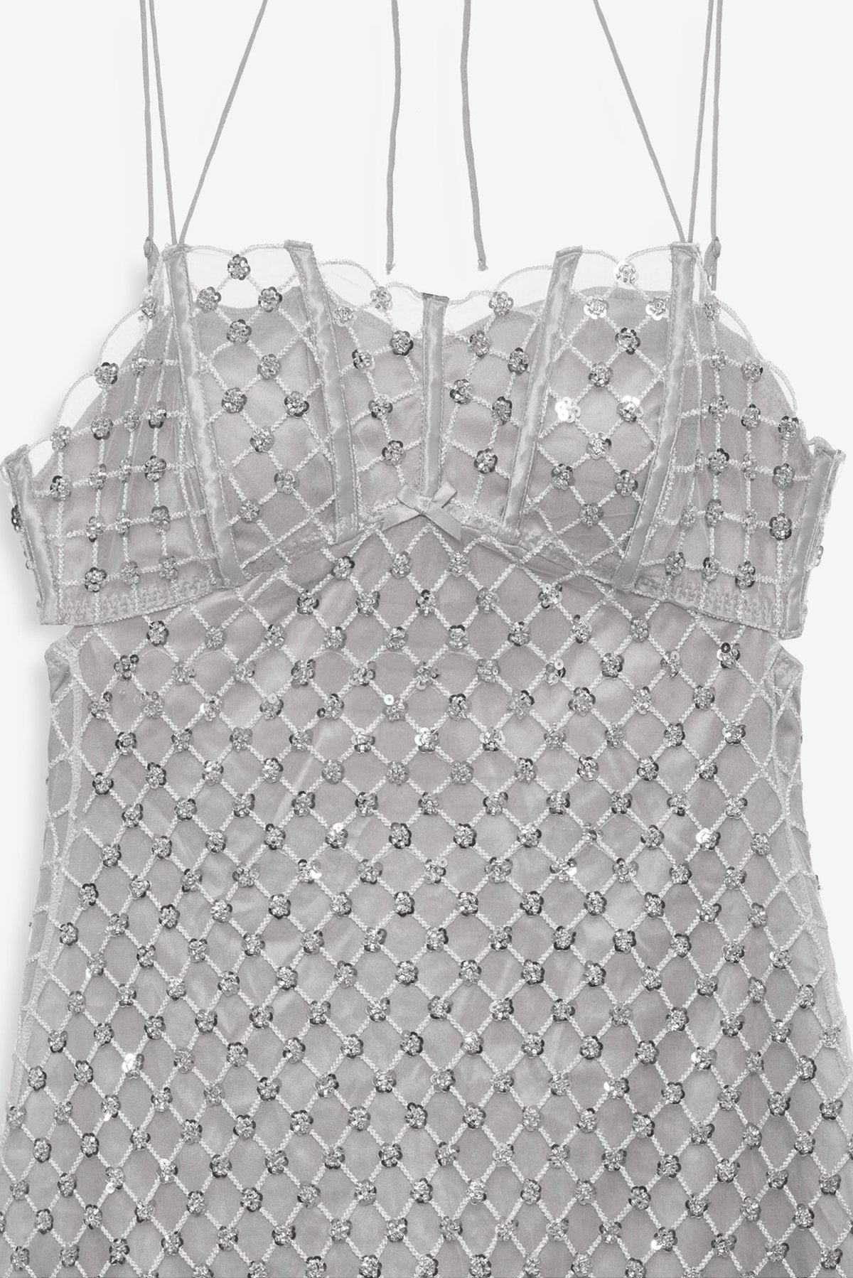 For Love & Lemons Dazzle Me Slip Dress