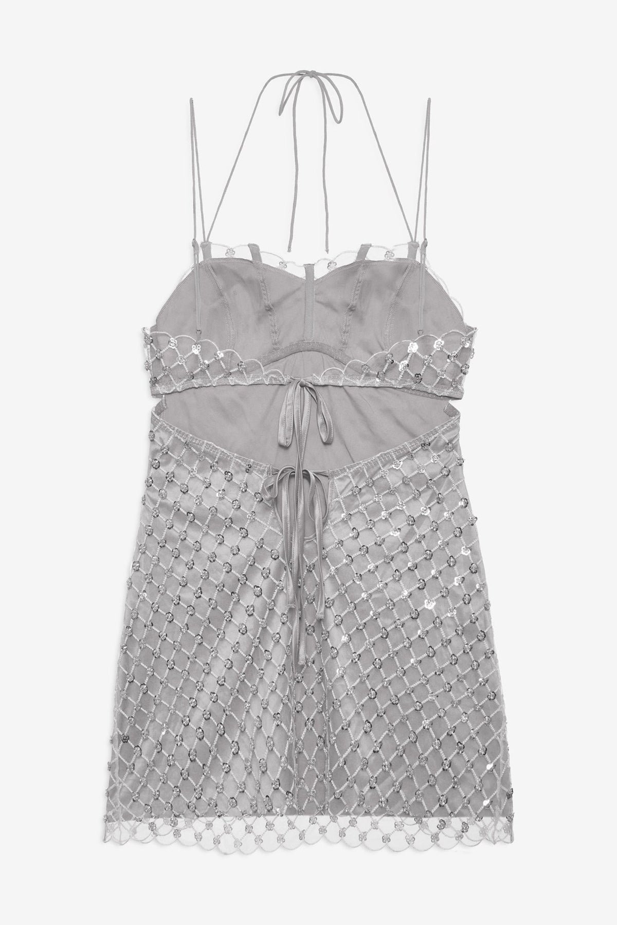 For Love & Lemons Dazzle Me Slip Dress