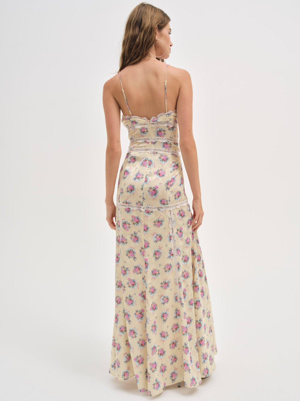 For Love & Lemons Shannon Maxi Dress