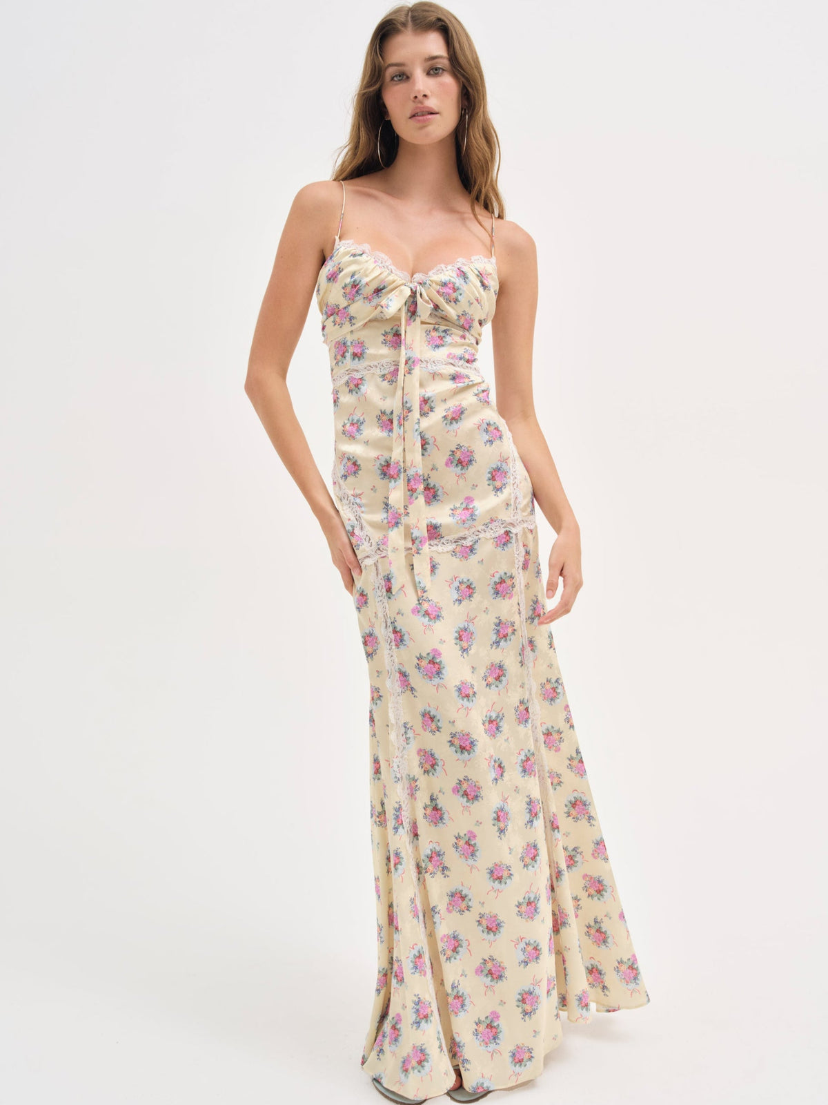 For Love & Lemons Shannon Maxi Dress