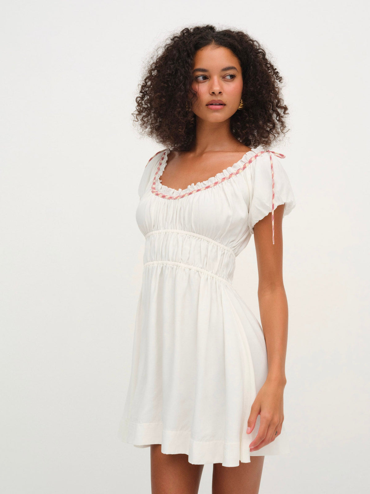 For Love & Lemons Georgia Corset Slip Dress