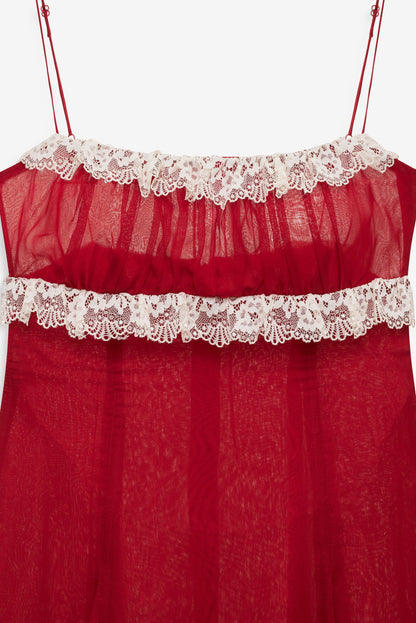 For Love & Lemons Charlotte Midi Dress
