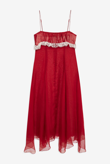 For Love & Lemons Charlotte Midi Dress