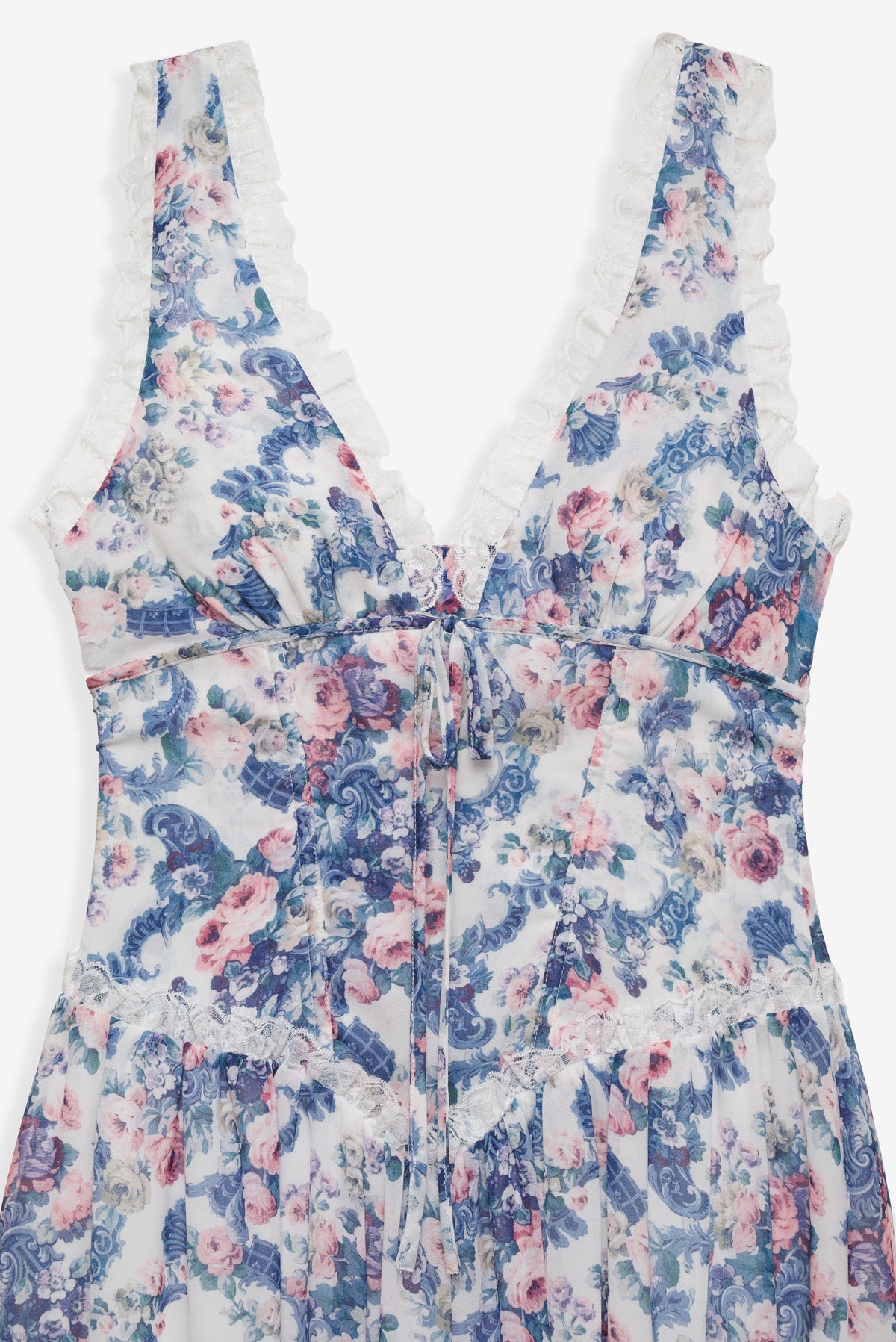 For Love & Lemons Audrey Floral Maxi Dress