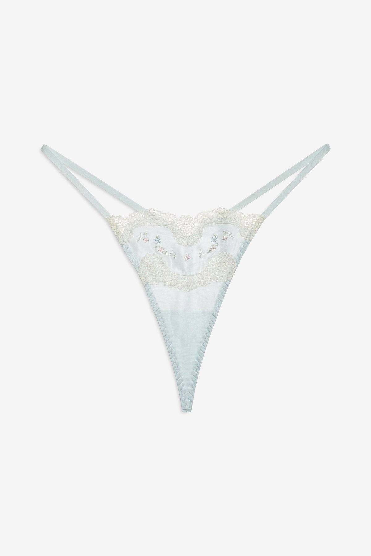 For Love & Lemons Heirloom Petal Thong Panty
