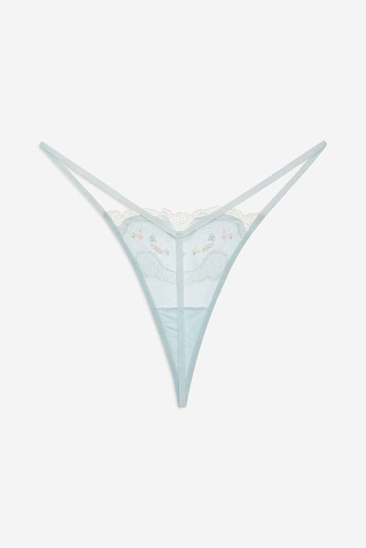 For Love & Lemons Heirloom Petal Thong Panty