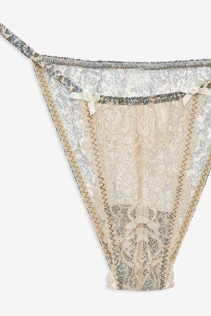 For Love & Lemons Primrose Posey Lace Panty