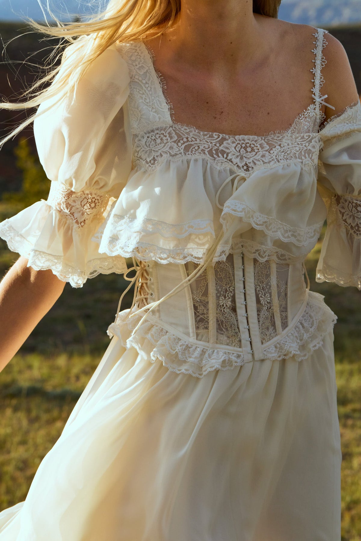 For Love & Lemons Chantilly Underbust Corset