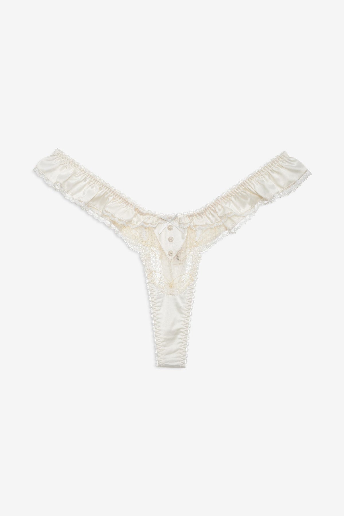 For Love & Lemons Chantilly Bows Ruffle Panty