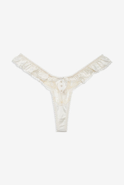 For Love & Lemons Chantilly Bows Ruffle Panty