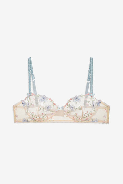 For Love & Lemons Peachy Keen Floral Underwire Bra