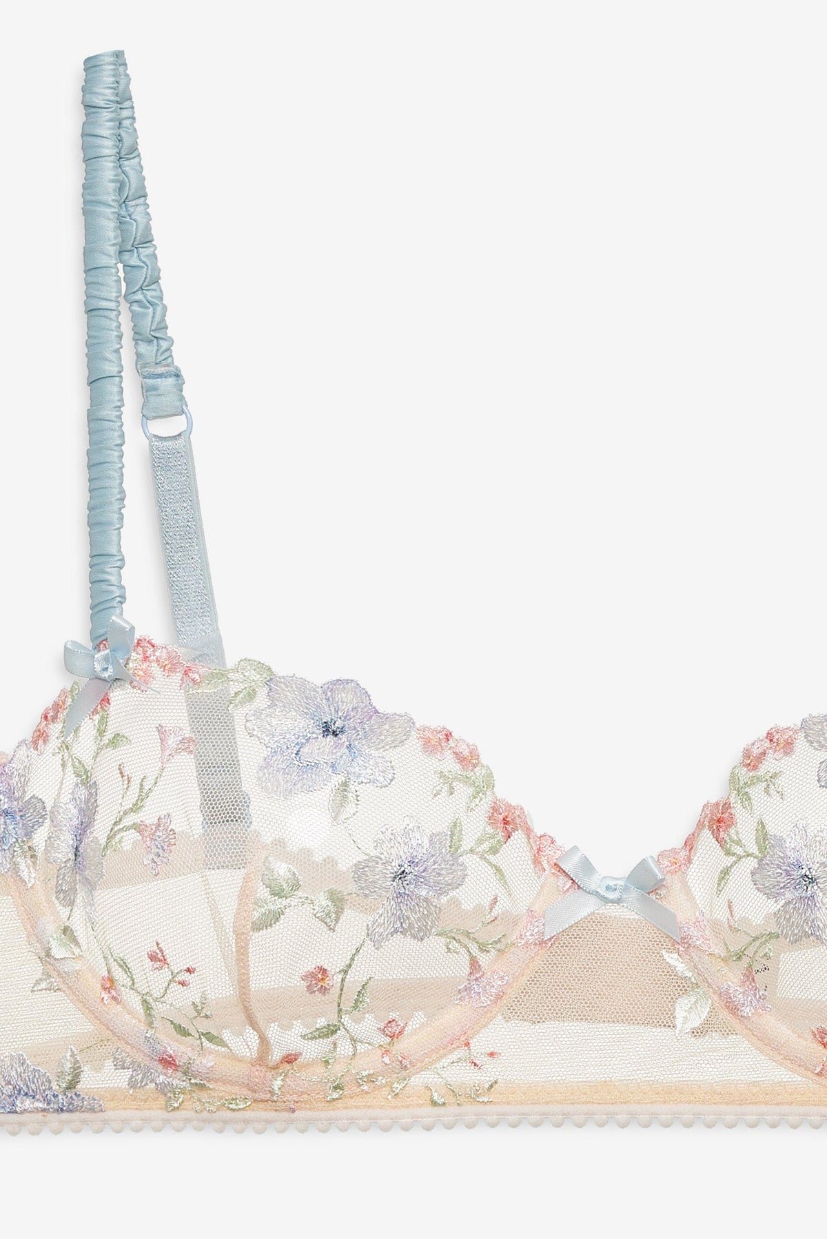 For Love & Lemons Peachy Keen Floral Underwire Bra