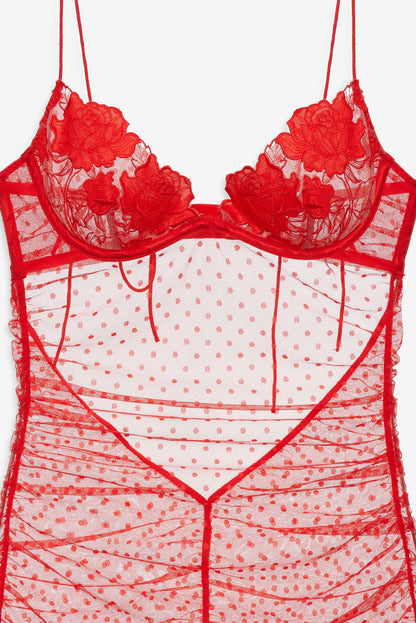For Love & Lemons Love is a Rose Slip Dress