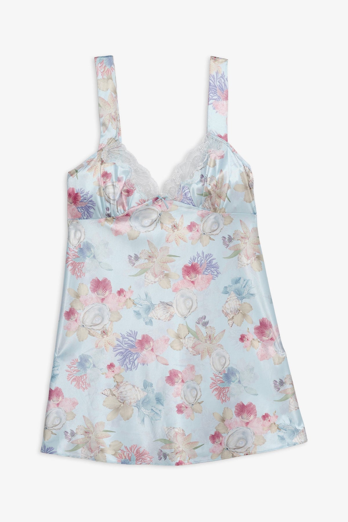 For Love & Lemons Hearts Adrift Slip Dress