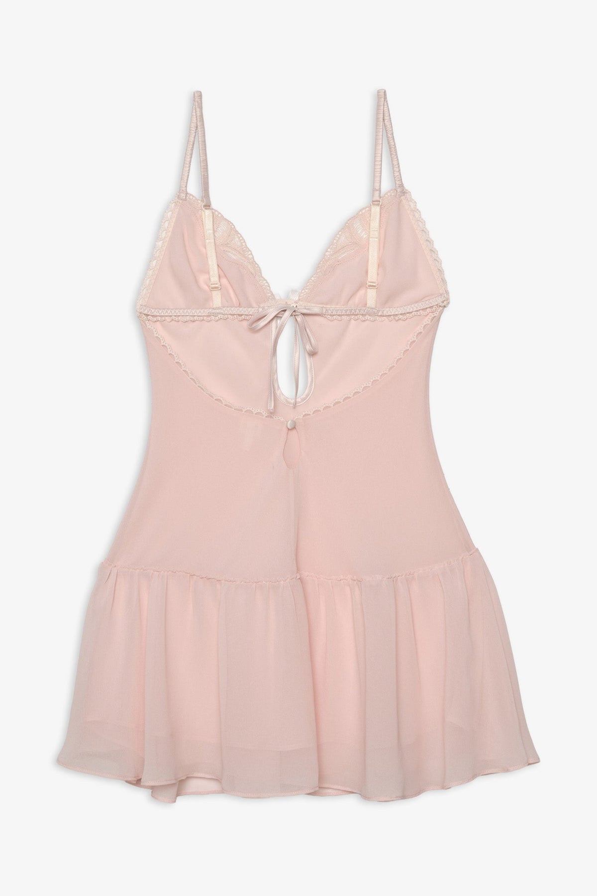 For Love & Lemons Seashell Beaded Slip Dress