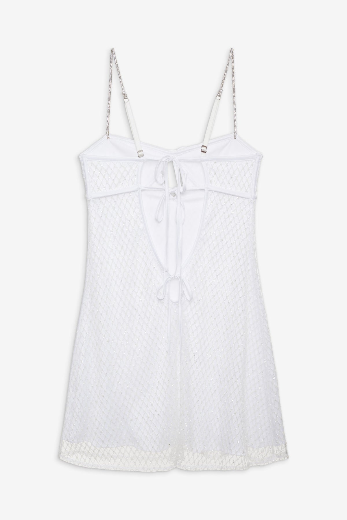 For Love & Lemons Glitter Slip Dress
