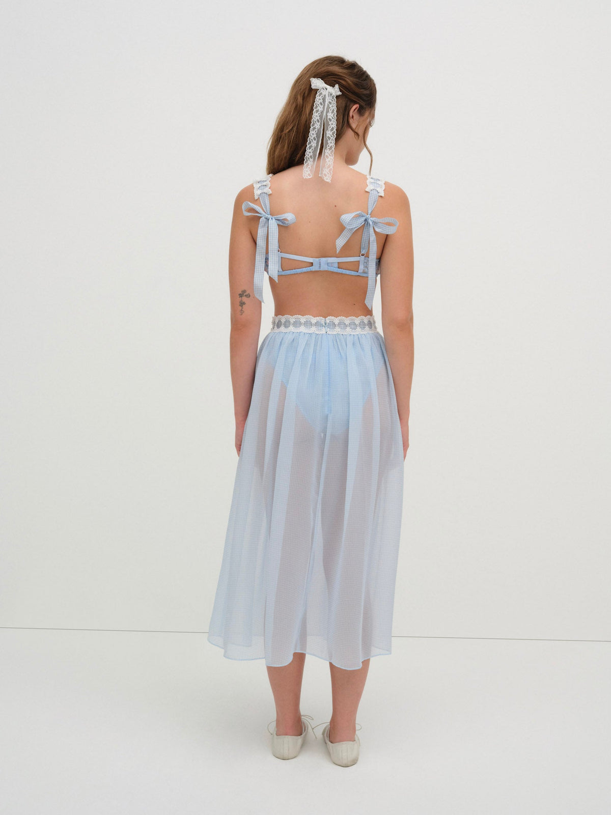 For Love & Lemons Dainty Doily Midi Skirt
