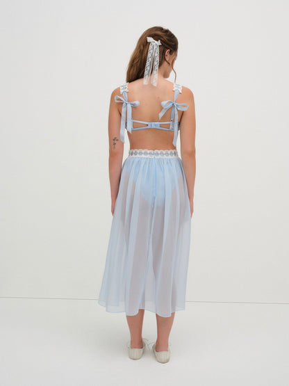 For Love & Lemons Dainty Doily Midi Skirt