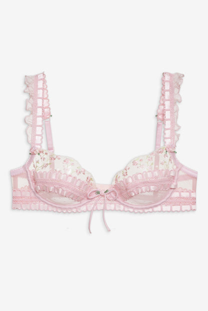 For Love & Lemons Pinkaboo Underwire Bra