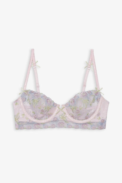 For Love & Lemons Pastel Bouquets Underwire Bra