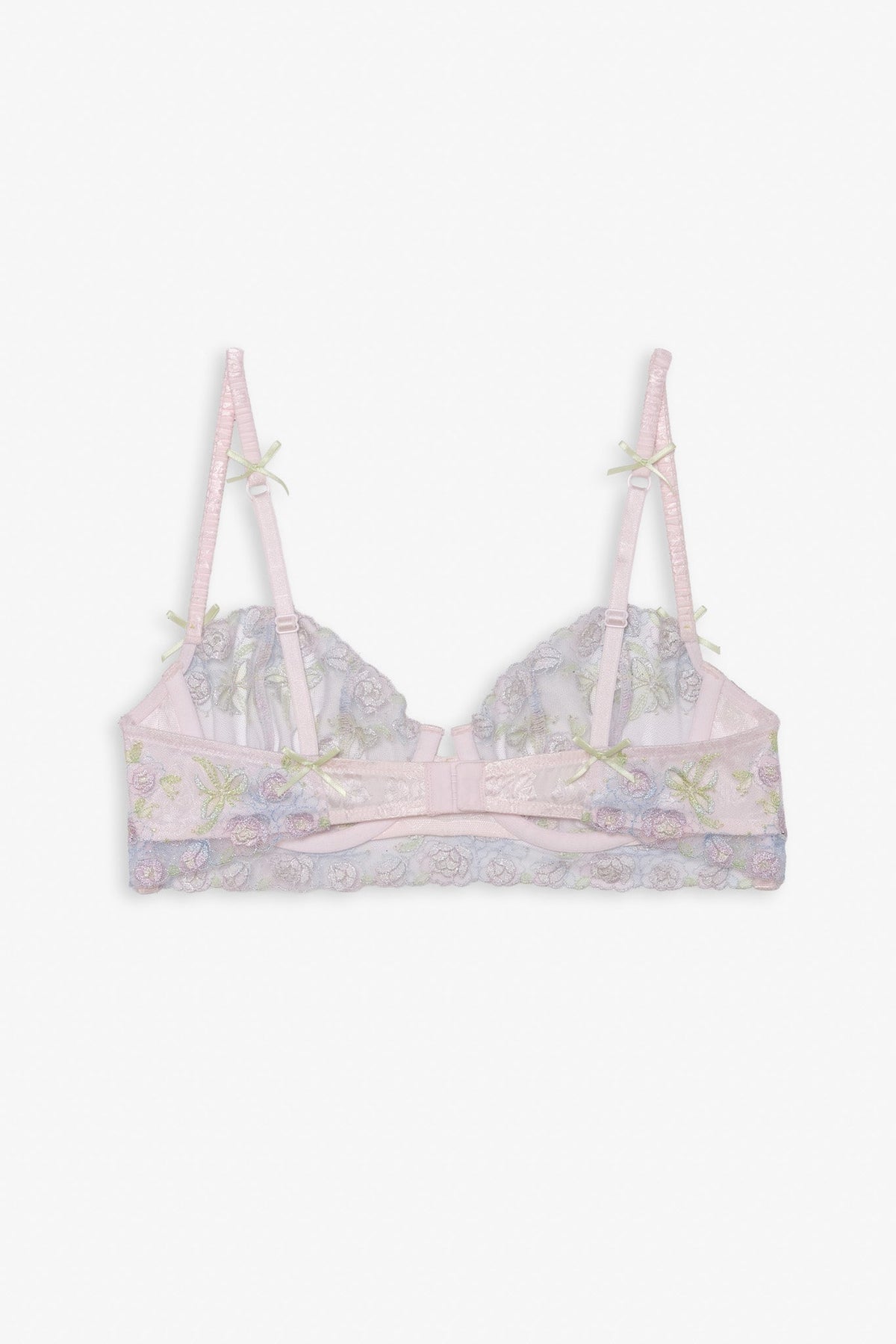 For Love & Lemons Pastel Bouquets Underwire Bra