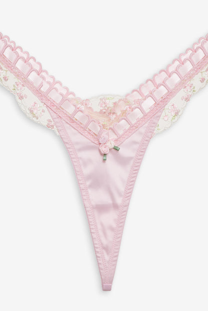For Love & Lemons Pinkaboo Ruffle Panty