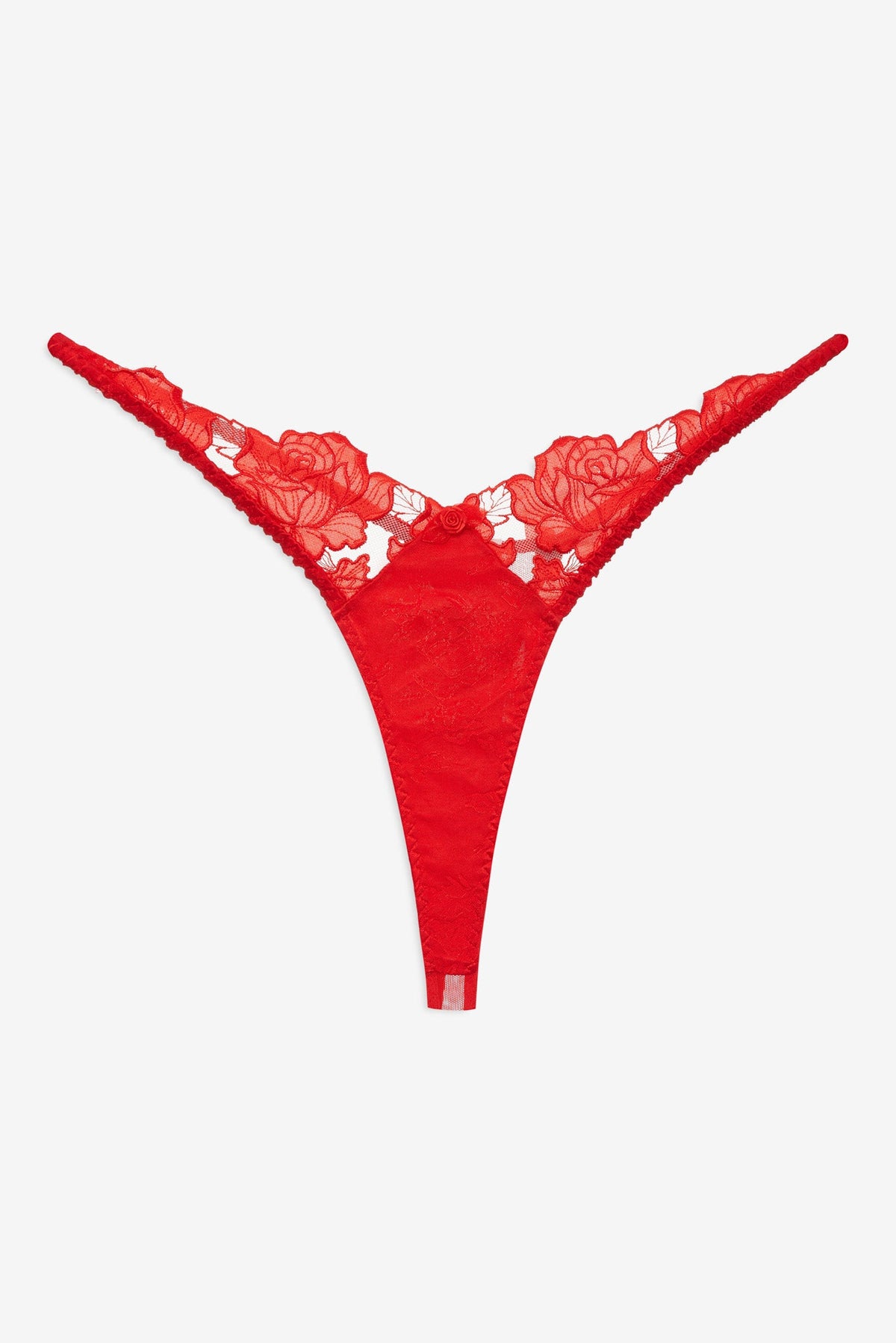 For Love & Lemons Love is a Rose Thong Panty
