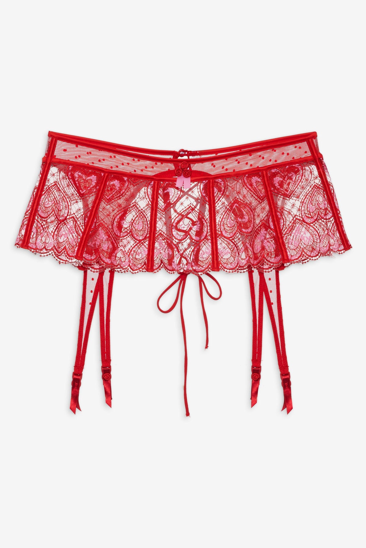 For Love & Lemons Heartbeat Garter Belt