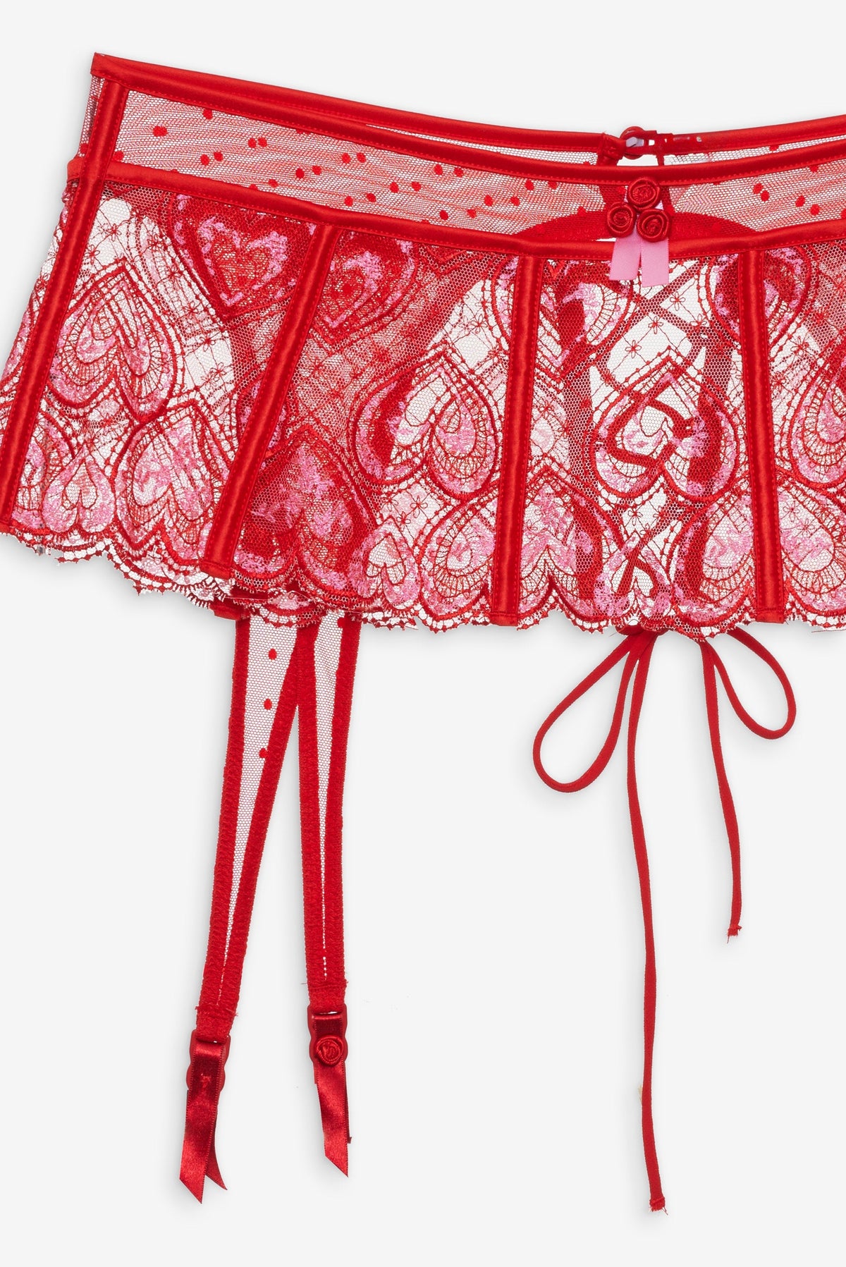 For Love & Lemons Heartbeat Garter Belt