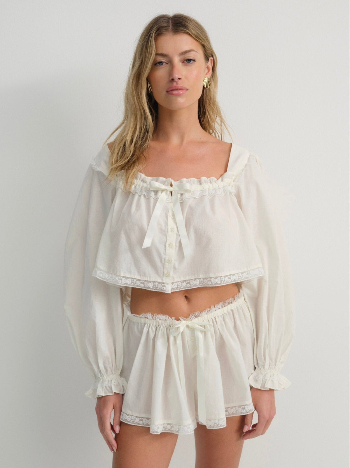 For Love & Lemons Venetia Sleep Top