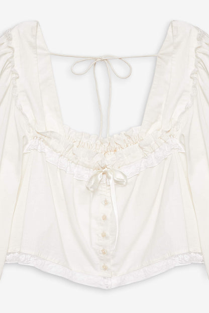 For Love & Lemons Venetia Sleep Top
