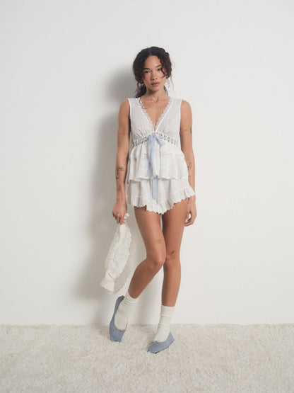For Love & Lemons Jia Sleep Short