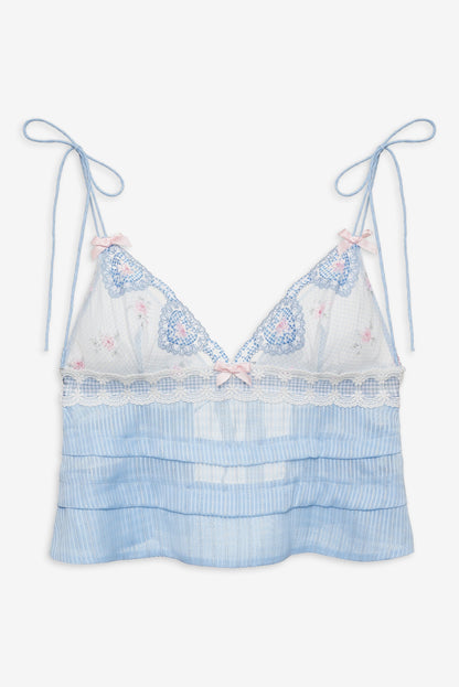 For Love & Lemons Dainty Doily Sleep Top