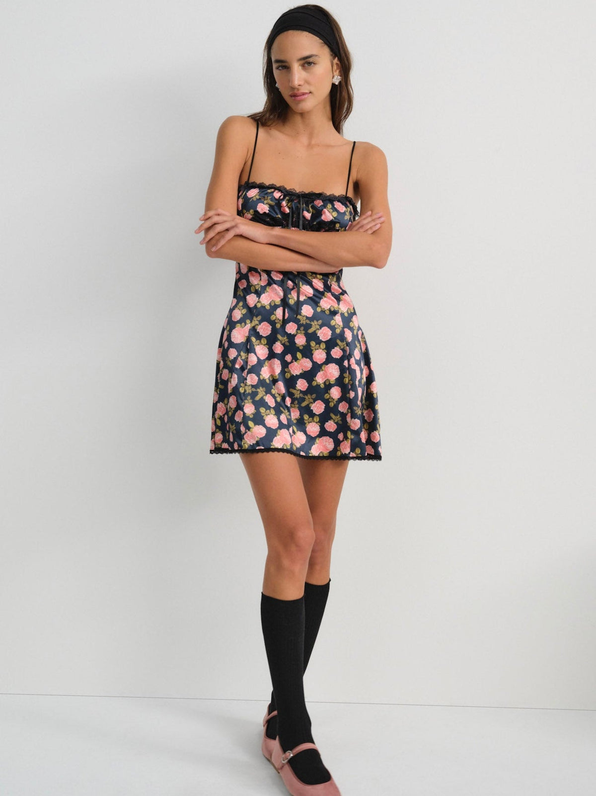 For Love & Lemons Kayla Slip Dress