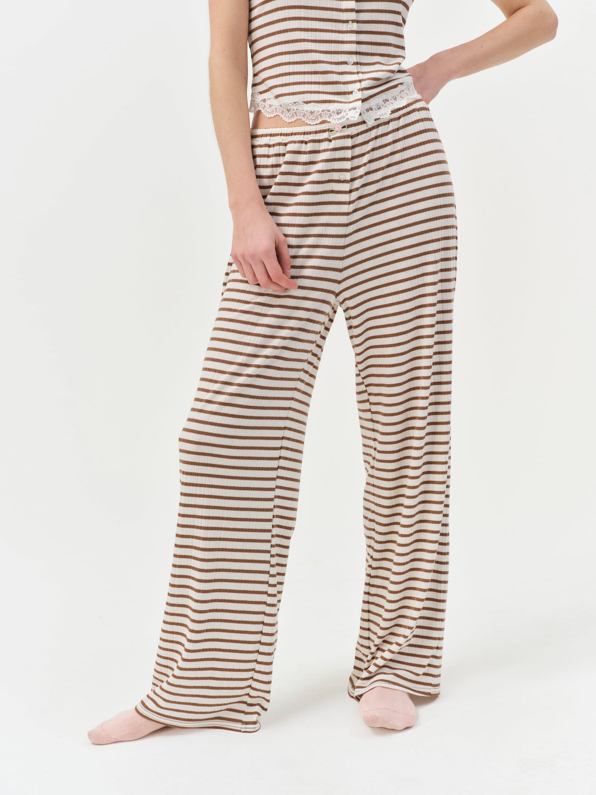 For Love & Lemons Bella Wide Leg Pant