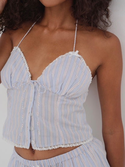 For Love & Lemons Lakeside Stripe Top