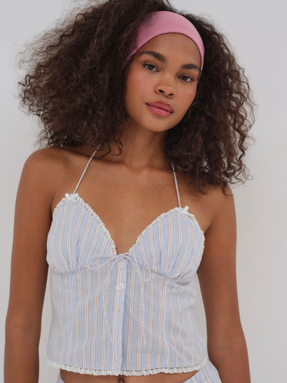 For Love & Lemons Lakeside Stripe Top