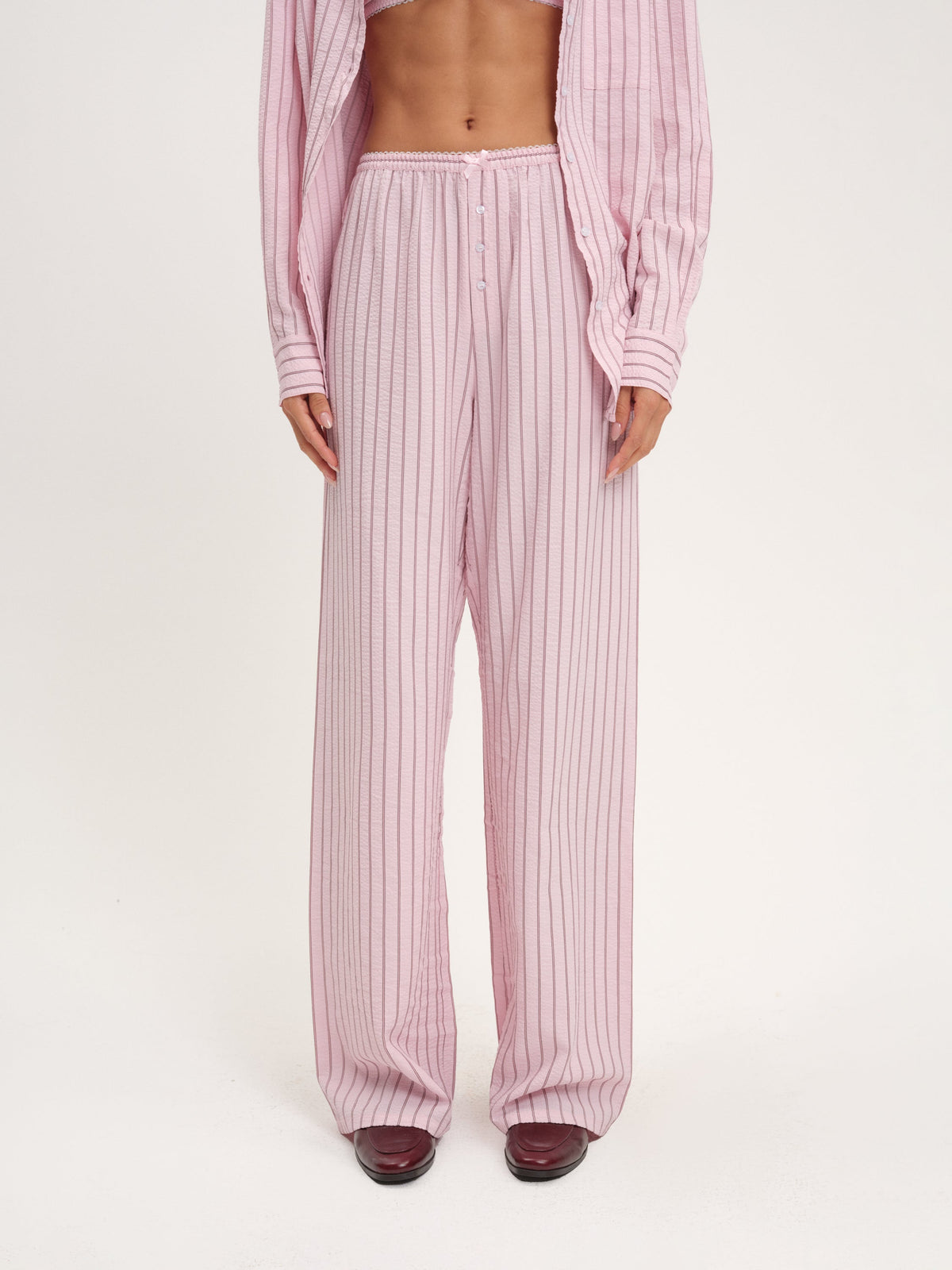 For Love & Lemons Mindy Wide Leg Pant