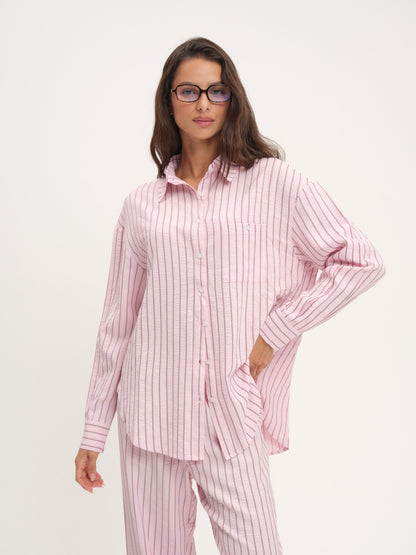 For Love & Lemons Mindy Button-Down Shirt
